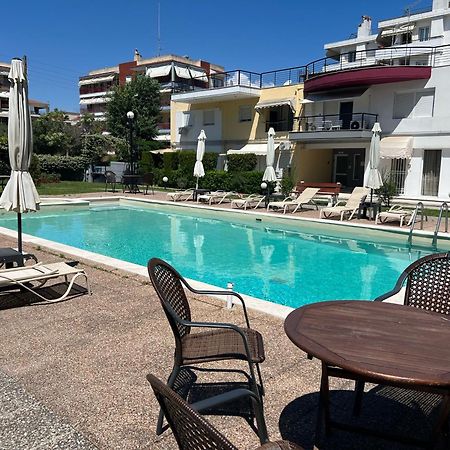 Damian'S Cozy Pool Apartment Peraía エクステリア 写真